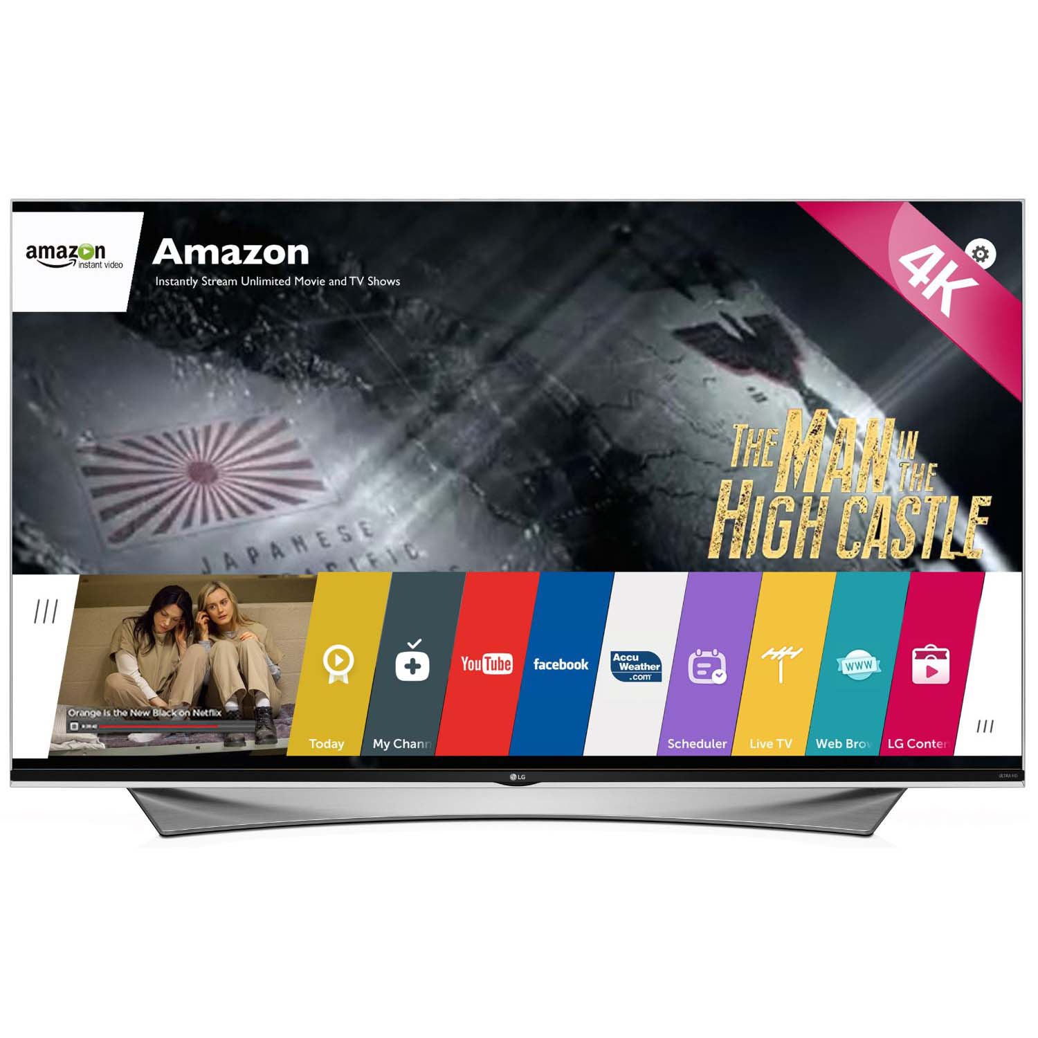 LG Electronics 65UF9500 65-inch 4K Ultra HD 3D Smart LED TV (2015 Model) *관부가세 별도*